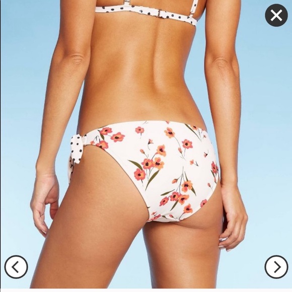 NWT S Adorbs floral bikini bottom +gift EC bottom! - Picture 4 of 8
